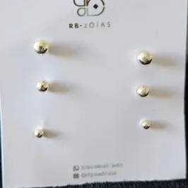 BRINCO TRIO BOLINHA