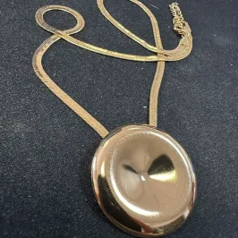 GARGANTILHA FITA PINGENTE PRATO