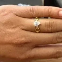 ANEL SOLITARIO ELO CADEADO 17