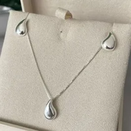 CONJUNTO GOTA VÍRGULA ABAULADA VENEZIANA 45CM