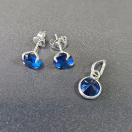 CONJUNTO PEDRA CORES VARIADAS