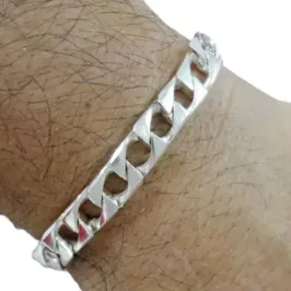 PULSEIRA GRUMET ELO QUADRADO 21CM 5MM
