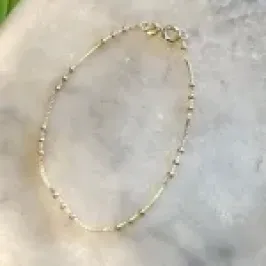 PULSEIRA VENEZIANA COM BOLINHA