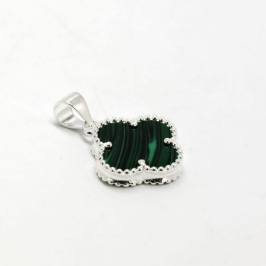 PINGENTE VAN CLEEF TREVO VERDE