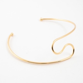 BRACELETE REGULAVEL ONDULADO