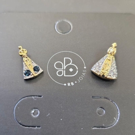 PINGENTE NSRA APARECIDA CRAVEJADO PEQUENO