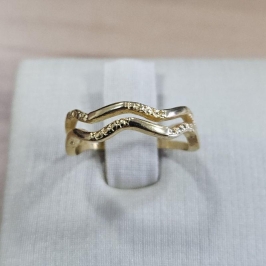 ANEL 2 FIOS ONDULADO