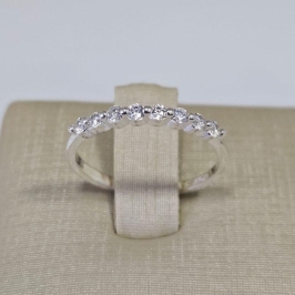 ANEL  8 PEDRAS CRISTAL