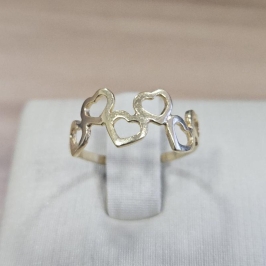 ANEL FILEIRA CORAÇAO