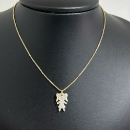 GARGANTILHA MENINA MADREPEROLA