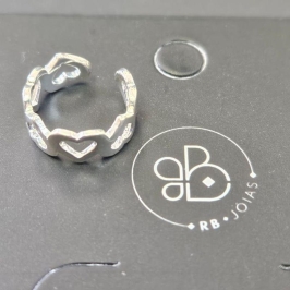 PIERCING FAKE CORAÇÃO VAZADO