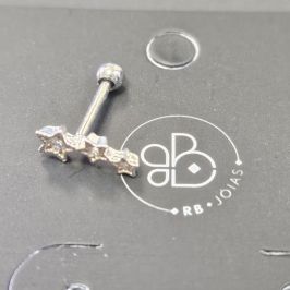 PIERCING TRAGUS 3 ESTRELAS