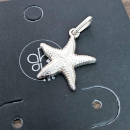 PINGENTE ESTRELA DO MAR TRABALHADO