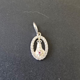 PINGENTE NOSSA SENHORA CRAVEJADO