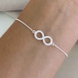PULSEIRA INFINITO CRAVEJADO