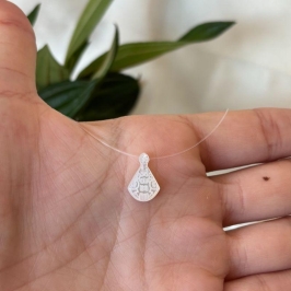 GARGANTILHA FIO DE NYLON NSRA APARECIDA
