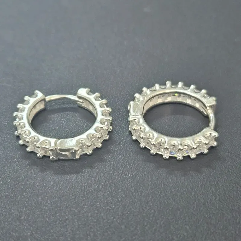 ARGOLA CLICK TODA EM PEDRA 1,7CM 4MM