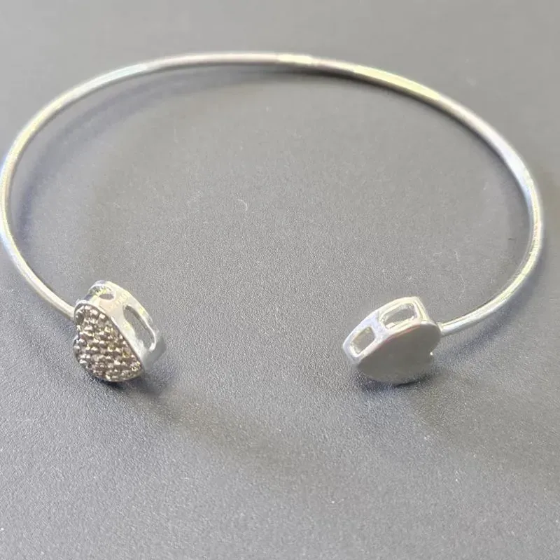 BRACELETE CORAÇÃO DUPLO