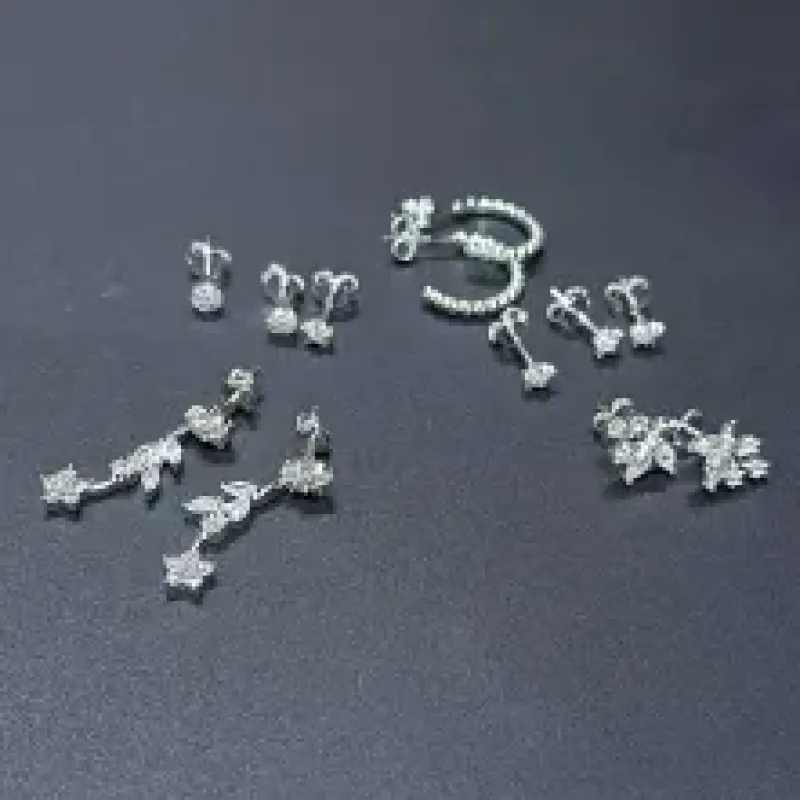 BRINCO KIT 6 PARES 9,64GR