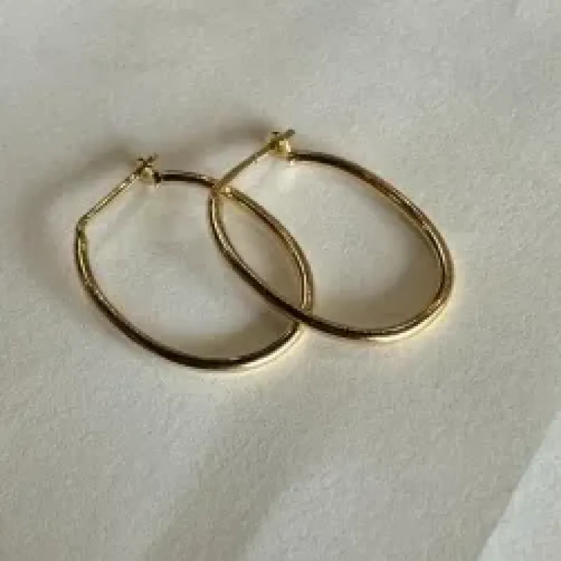 ARGOLA 2CM OVAL FINA
