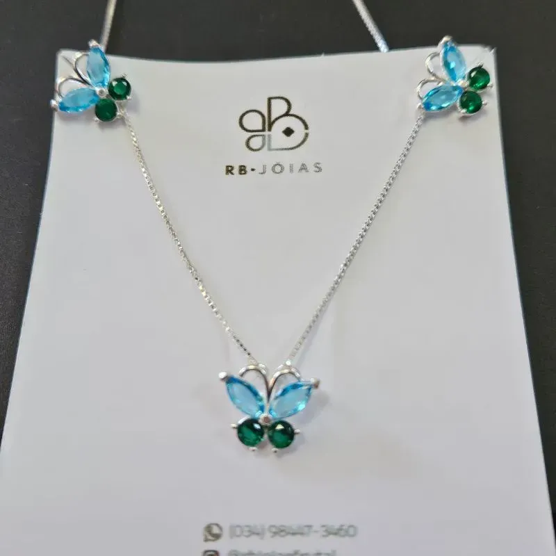 CONJUNTO 3 PEÇAS BORBOLETA