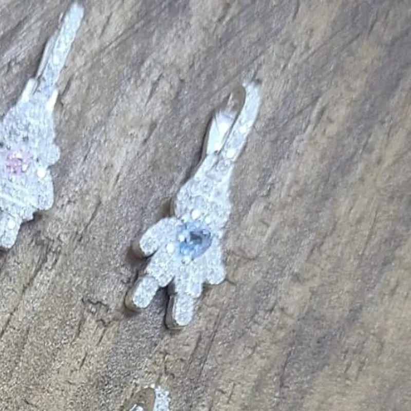 PINGENTE CRAVEJADO FILHOS MENINO PARA RIVIERA PEQUENO 2CM