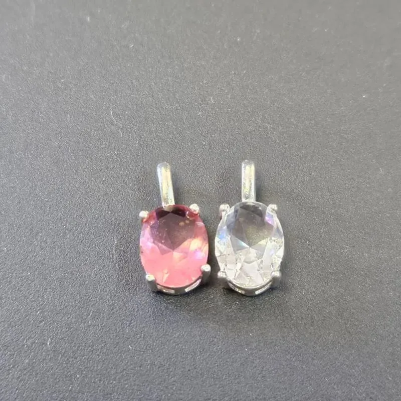 PINGENTE PONTO DE LUZ OVAL CORES VARIADOS