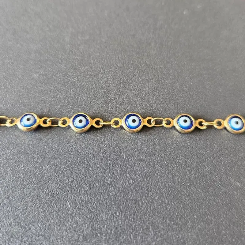 PULSEIRA OLHO GREGO LIGADO AO ELO