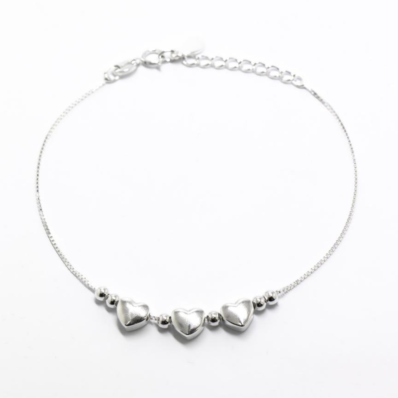 PULSEIRA SEIS BOLINHA E TRÊS CORAÇÕES