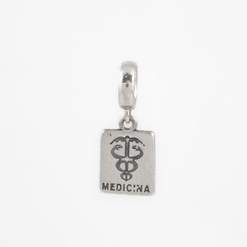 BERLOQUE PLAQUINHA PROFISSÃO MEDICINA