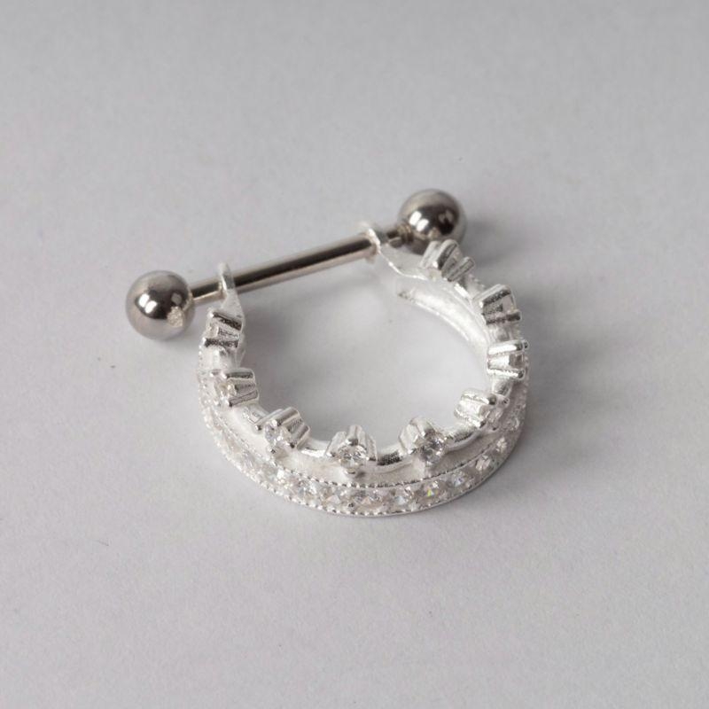 PIERCING CONCH COROA CRAVEJADO