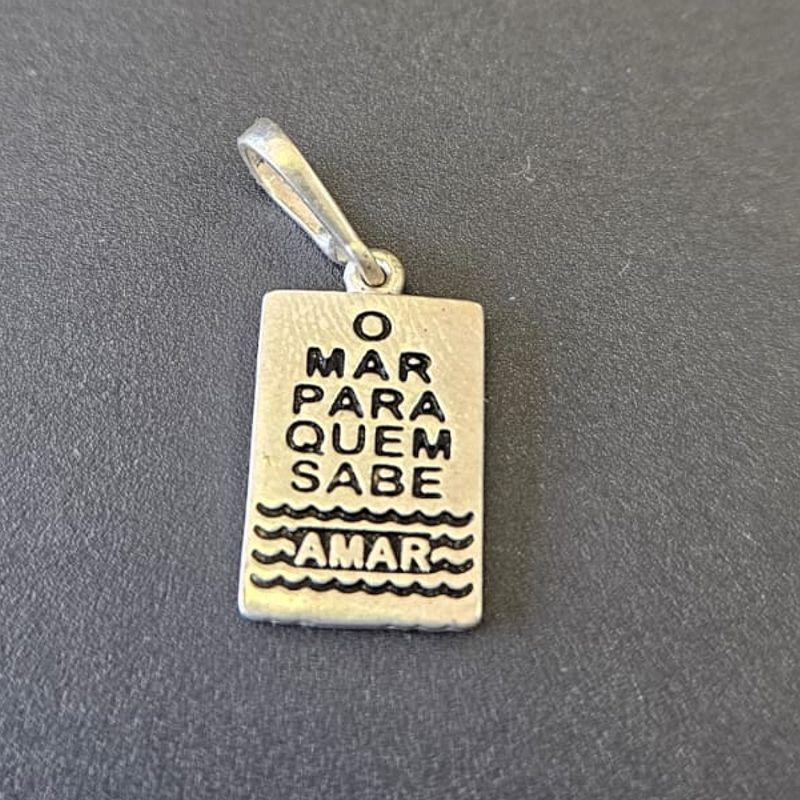 PINGENTE  O MAR PRA QUEM SABE