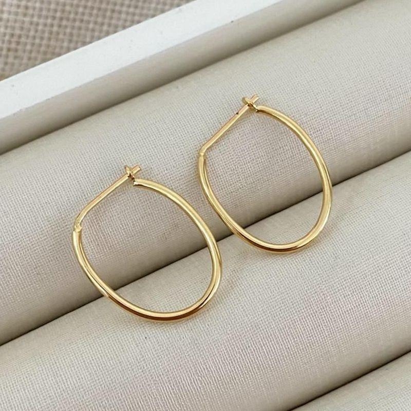 ARGOLA 2CM OVAL FINA