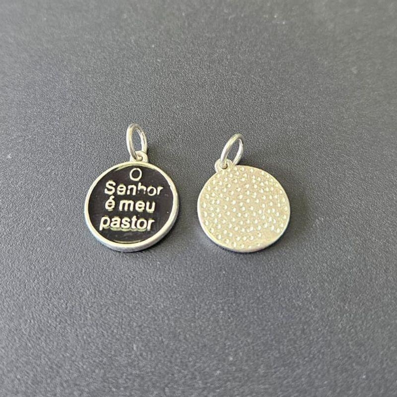 PINGENTE MEDALHA FRASES VARIADAS