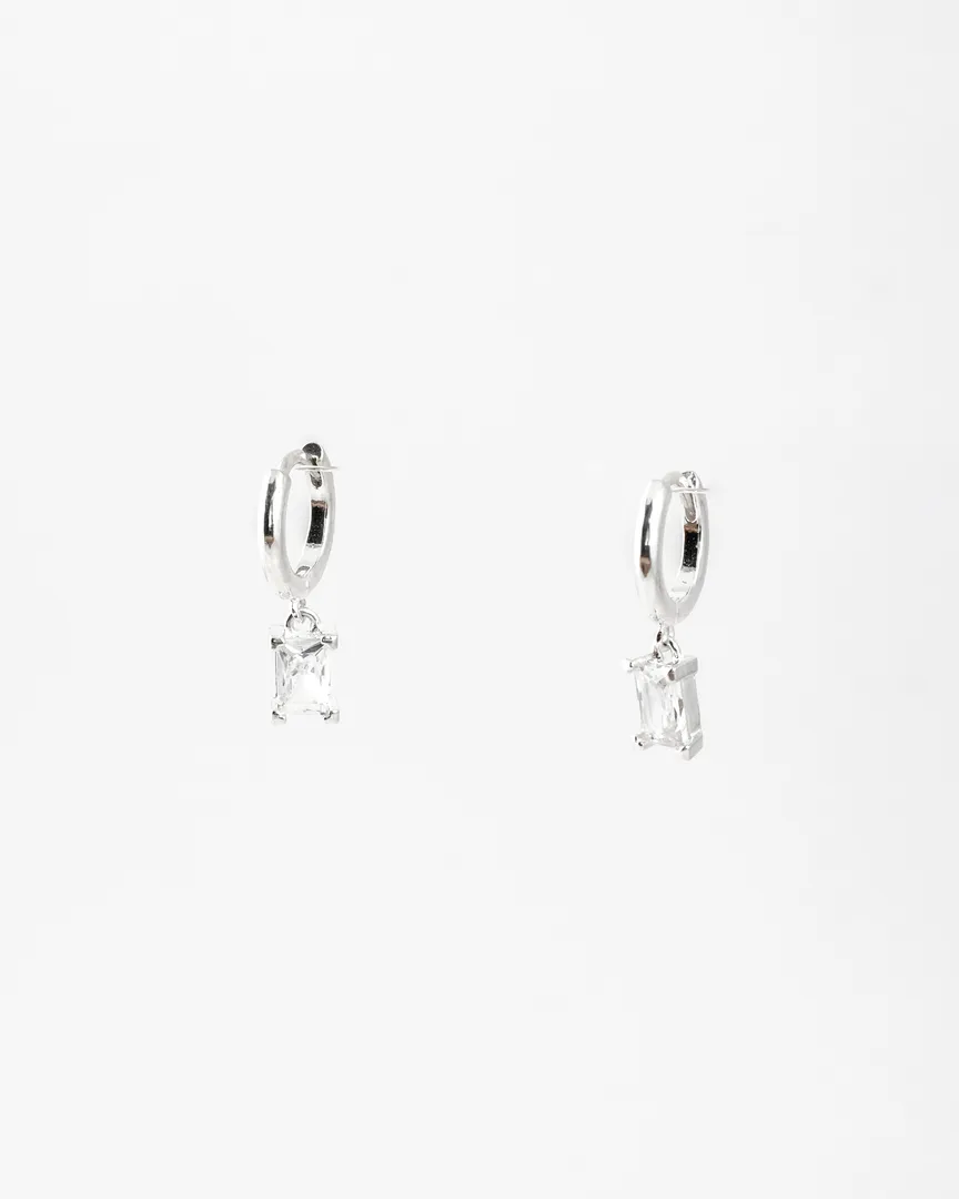 ARGOLA PEDURADA PEDRA CRYSTAL