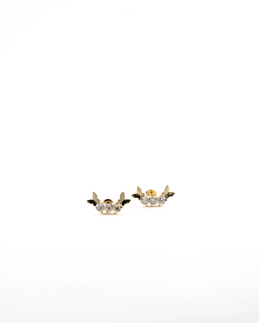 BRINCO EAR CUFF 3 PEDRAS