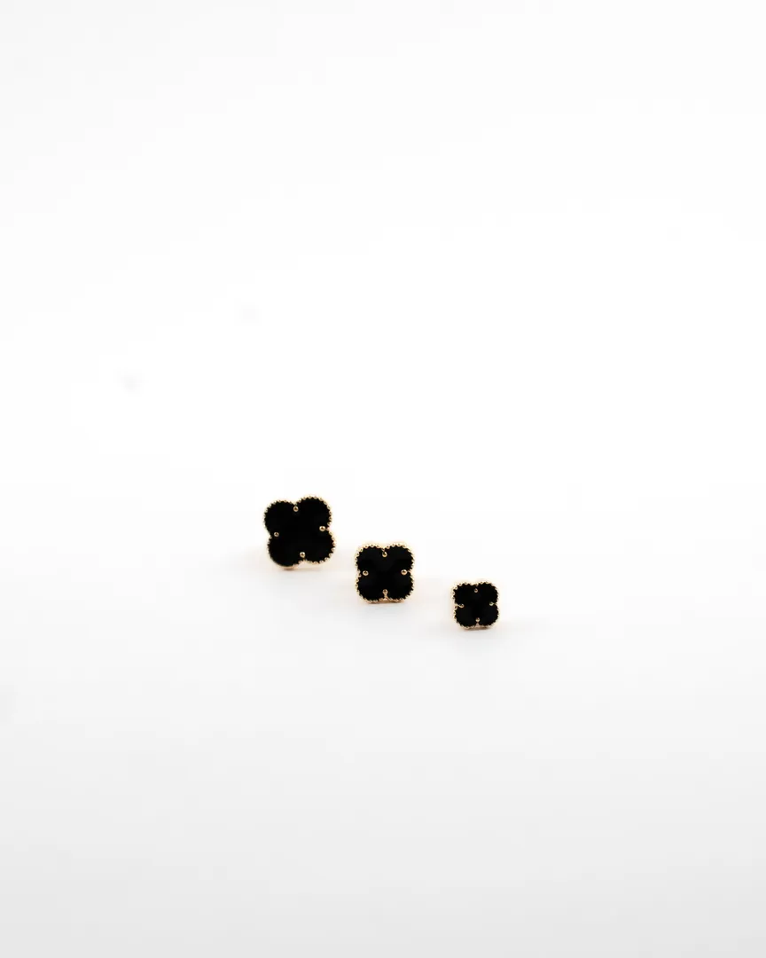 BRINCO TRIO TREVO PRETO