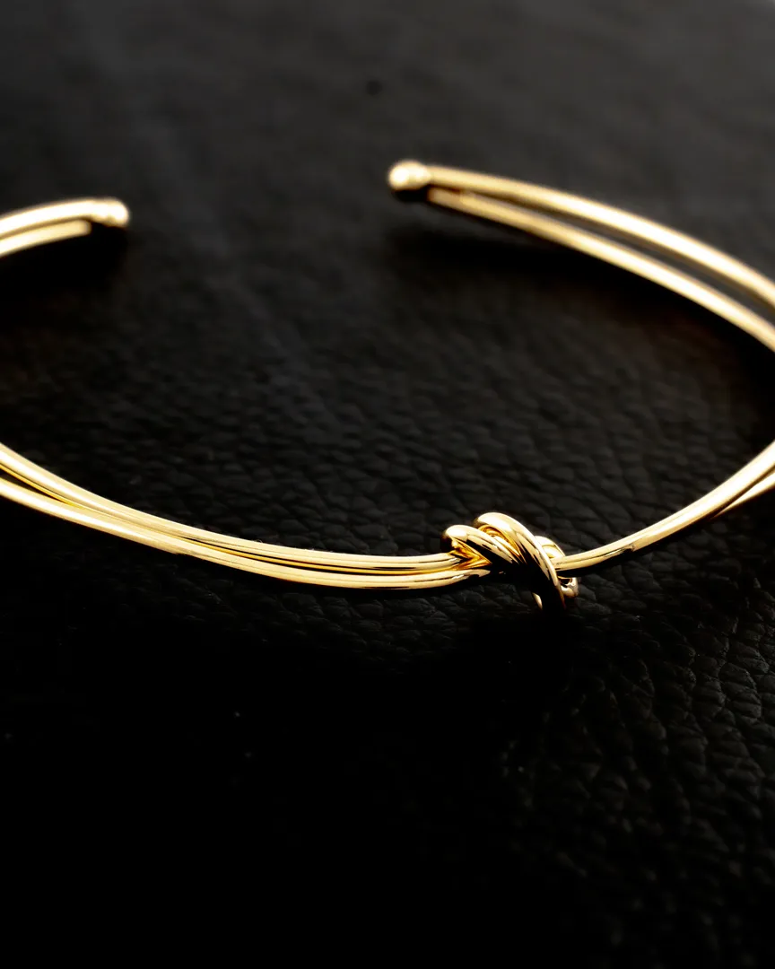 BRACELETE NÓ 2 FIOS REGULÁVEL