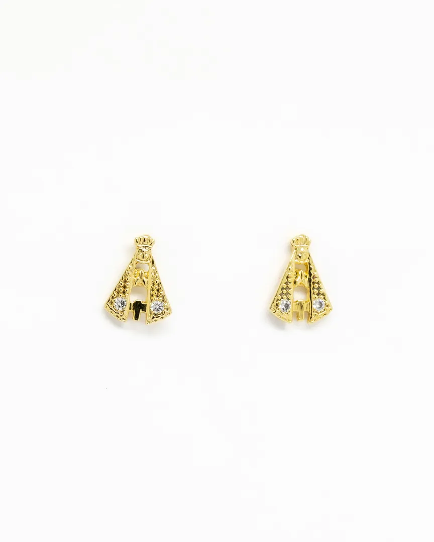 BRINCO NSRA APARECIDA COM PEDRA CRISTAL