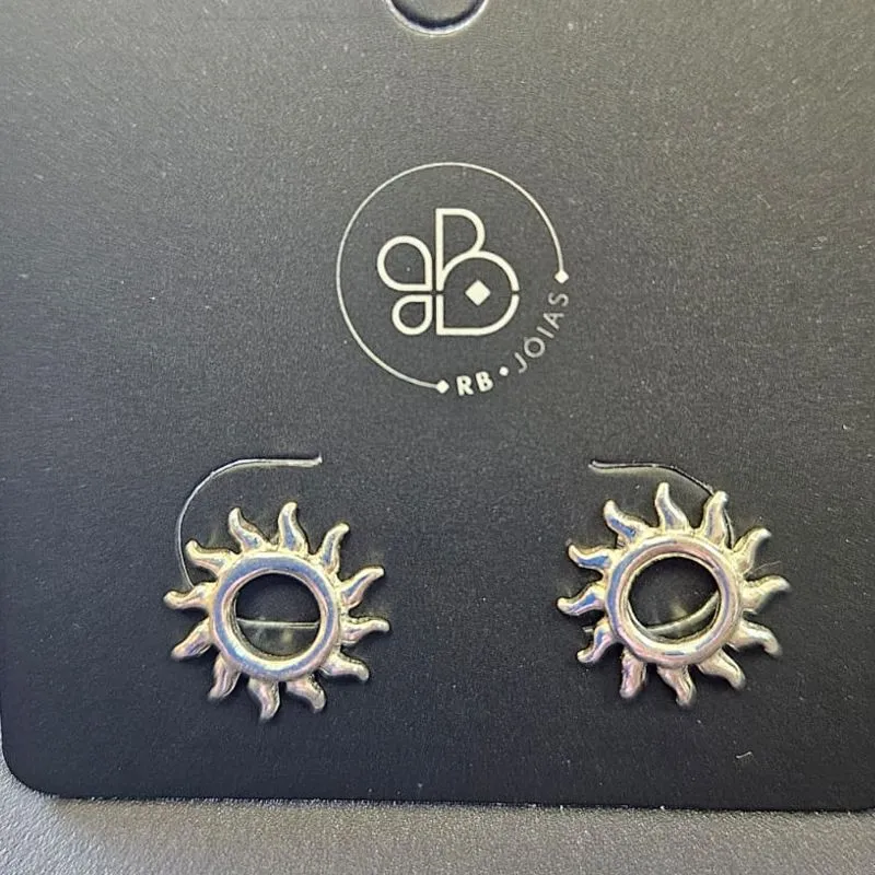 BRINCO SOL VAZADO
