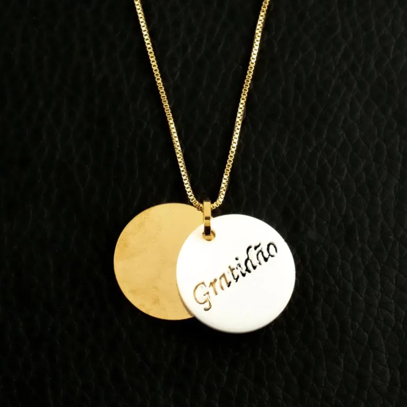 GARGANTILHA GRATIDÃO PEROLADA