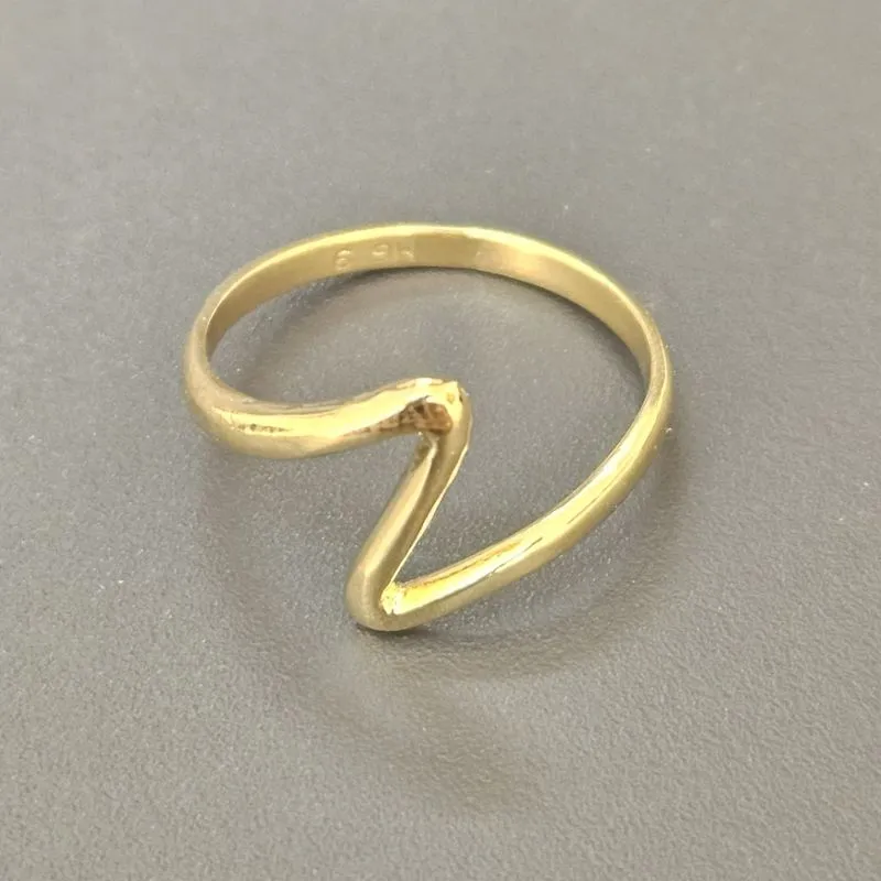 ANEL LISO ZIG ZAG