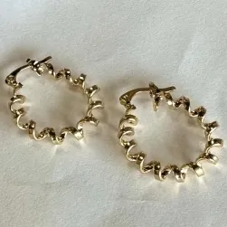 ARGOLA 3CM ESPIRAL