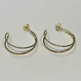 ARGOLA MEIA 2 FIOS 2,5CM