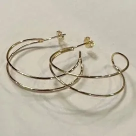 ARGOLA MEIA 2 FIOS 3CM