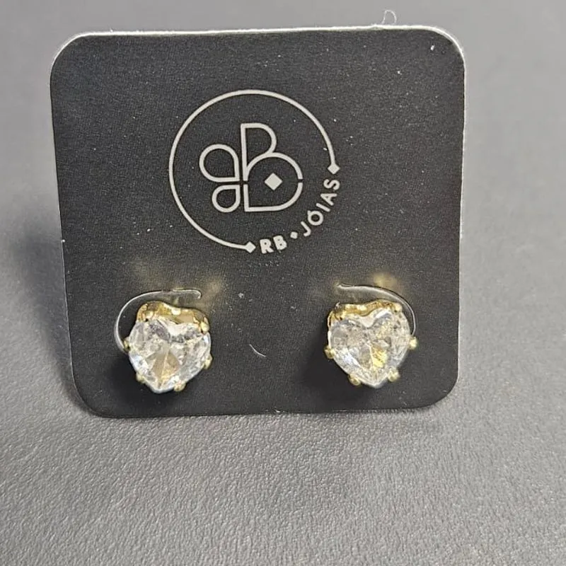 BRINCO PONTO DE LUZ CORAÇÃO 5MM