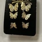 BRINCO TRIO BORBOLETA 