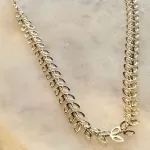 CHOCKER ESCAMA DE PEIXE 32CM