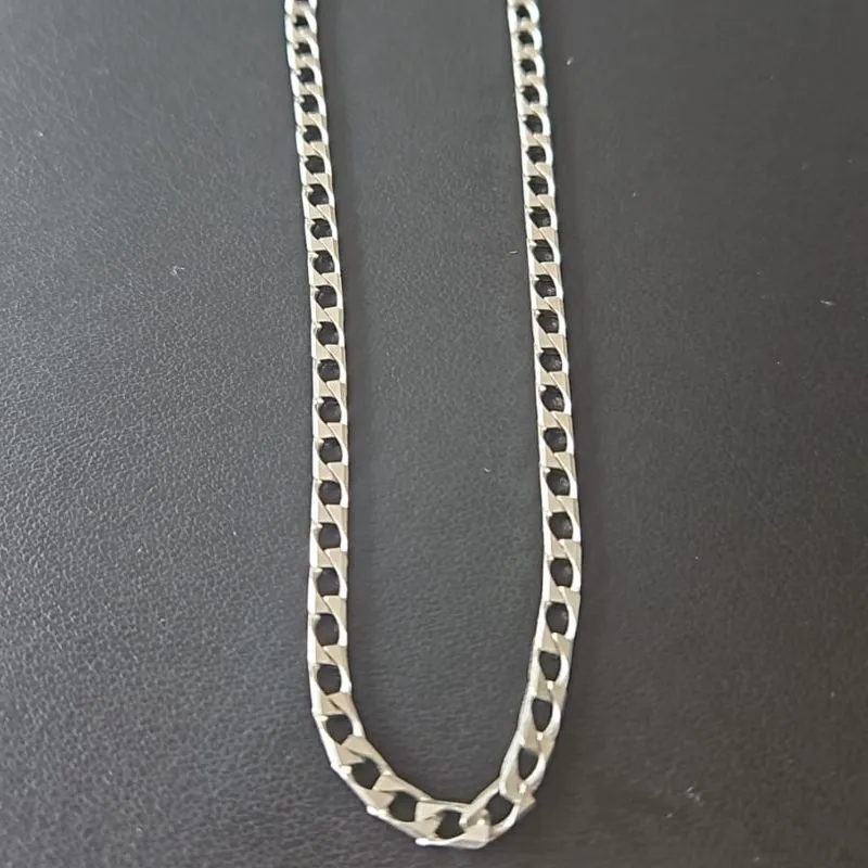 CORRENTE GRUMET ELO QUADRADO 70CM 3MM