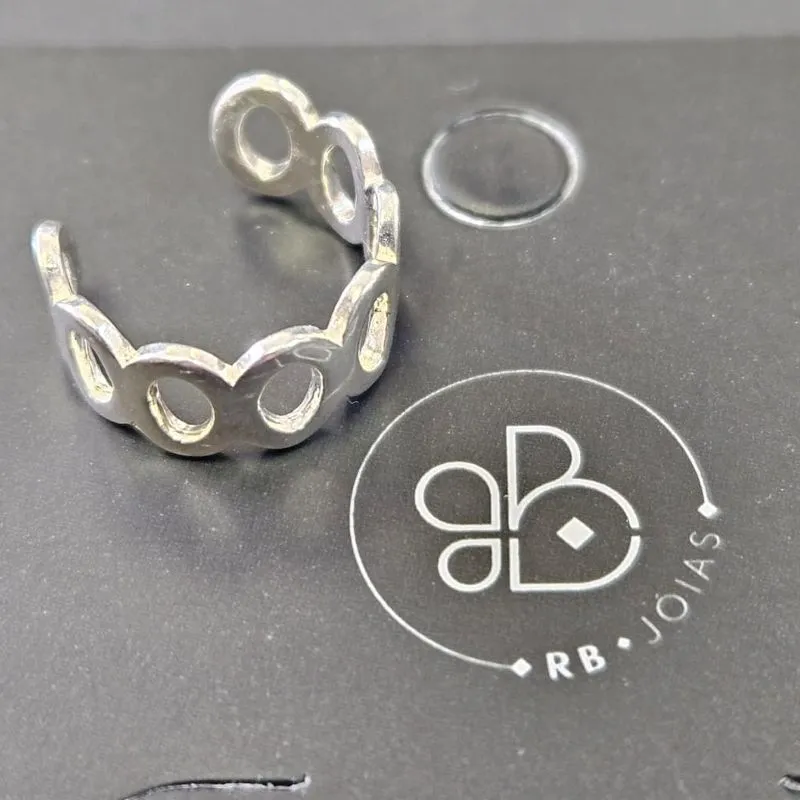 PIERCING FAKE OVAL VAZADO